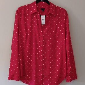 NWT Ann Taylor Essential Blouse